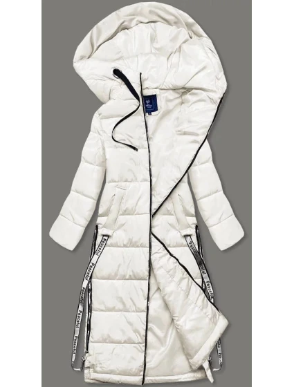 Dámská dlouhá zimní bunda model 21140212 světle béžová Ann Gissy - Good looking