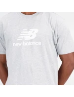 New Balance t-shirt Essentials Stacked Logo Co M MT31541AG pánské New Balance t-shirt Essentials Stacked Logo Co M MT31541AG pánské