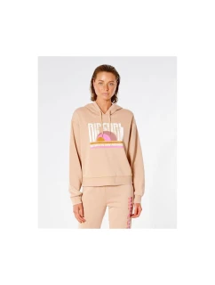 Wave model 22191388 Hoodie hnědá - Rip Curl