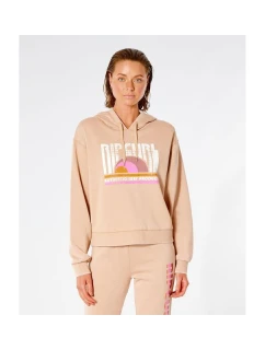 Wave model 22191388 Hoodie hnědá - Rip Curl
