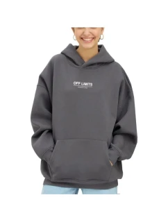 Yourturn unisex mikina s kapucí šedá PO1950124C