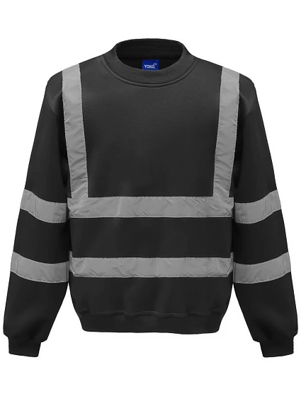 Yoko HVJ 510 Hi-Vis mikina 79.J510 black Yoko HVJ 510 Hi-Vis mikina 79.J510 black