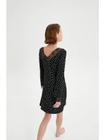 Noční košile s dlouhými rukávy model 18936304 - Vamp