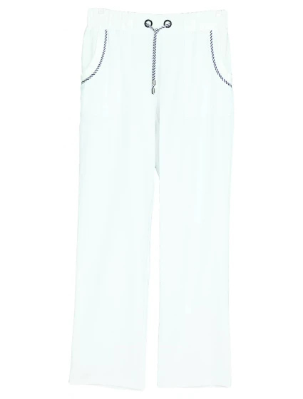 Dámské kalhoty v pase na  model 7548644 - Gemini