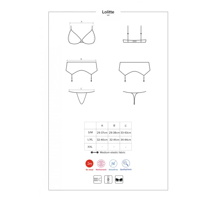 Fantastický set Lolitte set - Obsessive