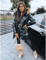 Dámský zimní kabát ROYAL black FashionStreet TY2948