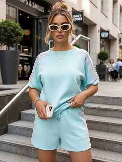 komplet damski typu ze niebieski model 22205590 - FashionStreet