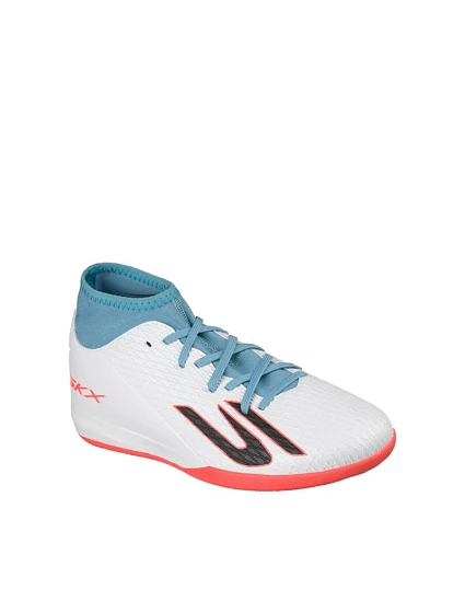 Dětské kopačky bílé model 21940002 - Skechers Dětské kopačky bílé model 21940002 - Skechers