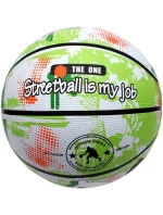 BASKETBAL ENERO SOLID R.7 ZELENÁ A BÍLÁ