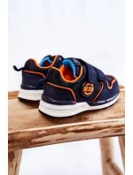 Dětská sportovní obuv na suchý zip Memory Foam System Big Star model 21599209 Námořnická modrá - Big Star Shoes Dětská sportovní obuv na suchý zip Memory Foam System Big Star model 21599209 Námořnická modrá - Big Star Shoes