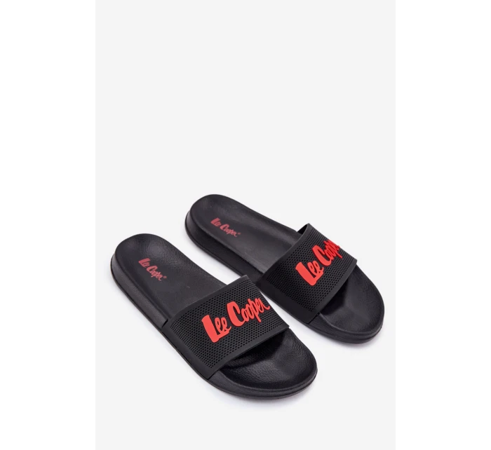 Pánské pantofle model 21693948 Černé - Lee Cooper