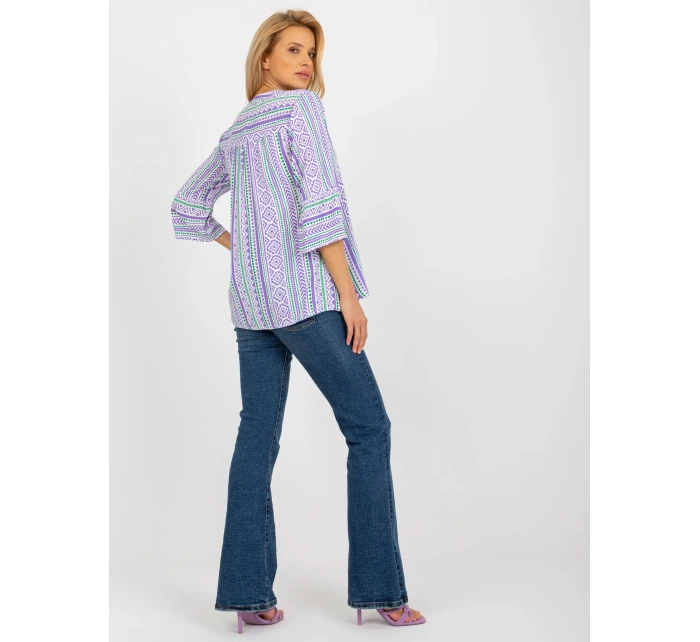 Dámská halenka D73771M11062C fialová - FPrice