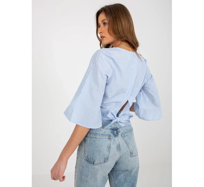 Halenka LK BZ 506243.78 bílá a modrá