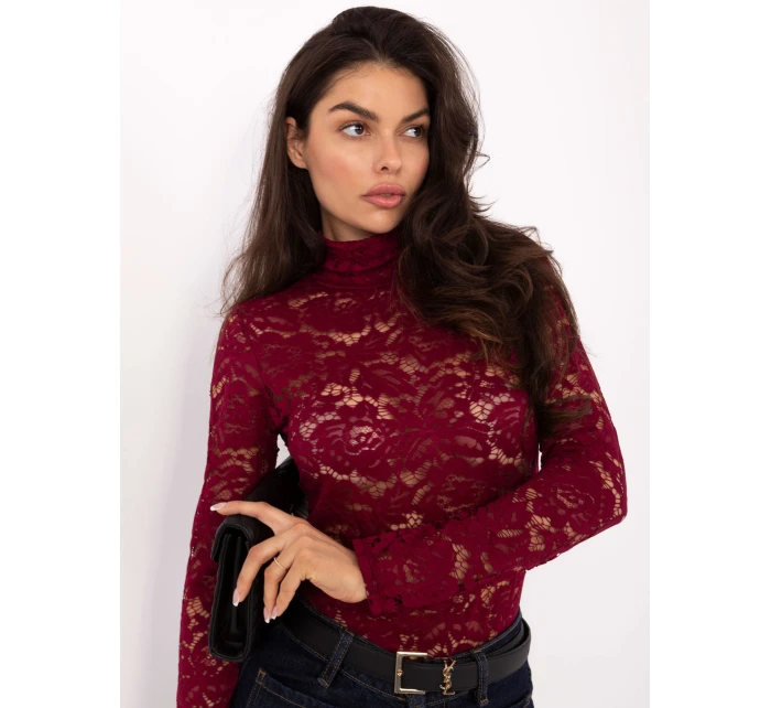 Bluzka MI BZ  bordowy model 21730868 - FPrice