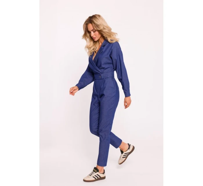 model 20476022 Zavinovací overal modrý - Moe model 20476022 Zavinovací overal modrý - Moe