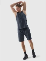 Pánské sportovní rychleschnoucí šortky 4F - denim Pánské sportovní rychleschnoucí šortky 4F - denim
