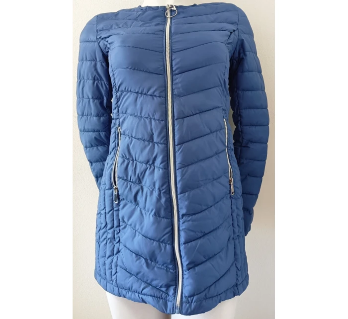 Dámská sezónní bunda 21809 modrá - FPrice Dámská sezónní bunda 21809 modrá - FPrice