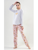 Dámské pyžamo dlouhé model 17843854 - Vienetta Secret