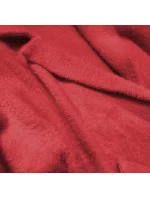 Dlouhý červený vlněný přehoz přes oblečení typu model 21472285 - MADE IN ITALY