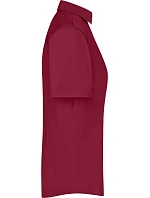 JN Popelínová business halenka s krátkým rukávem 02.0 wine model 22487605 - Daiber JN Popelínová business halenka s krátkým rukávem 02.0 wine model 22487605 - Daiber
