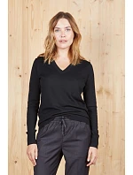 NEOBLU Sullivan Women Dámský svetr s výstřihem do V 24.3988 night blue NEOBLU Sullivan Women Dámský svetr s výstřihem do V 24.3988 night blue