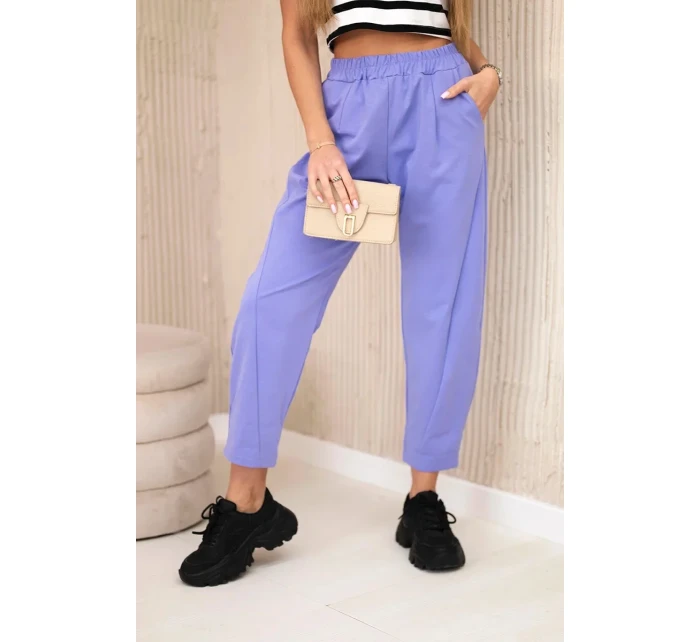 Kalhoty s kapsami Summer Punto fialka