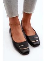 Dámské z ekokože s ozdobou Černé model 21666302 - Boto