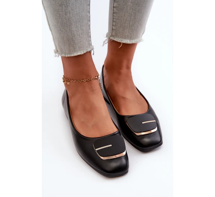 Dámské z ekokože s ozdobou Černé model 21666302 - Boto