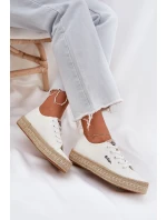 Dámské Tenisky S Pletením model 21694029 Bílé - Lee Cooper Dámské Tenisky S Pletením model 21694029 Bílé - Lee Cooper