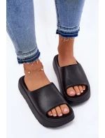 Pěnové dámské sandály na platformě černé model 21697861 - EVENTO Pěnové dámské sandály na platformě černé model 21697861 - EVENTO