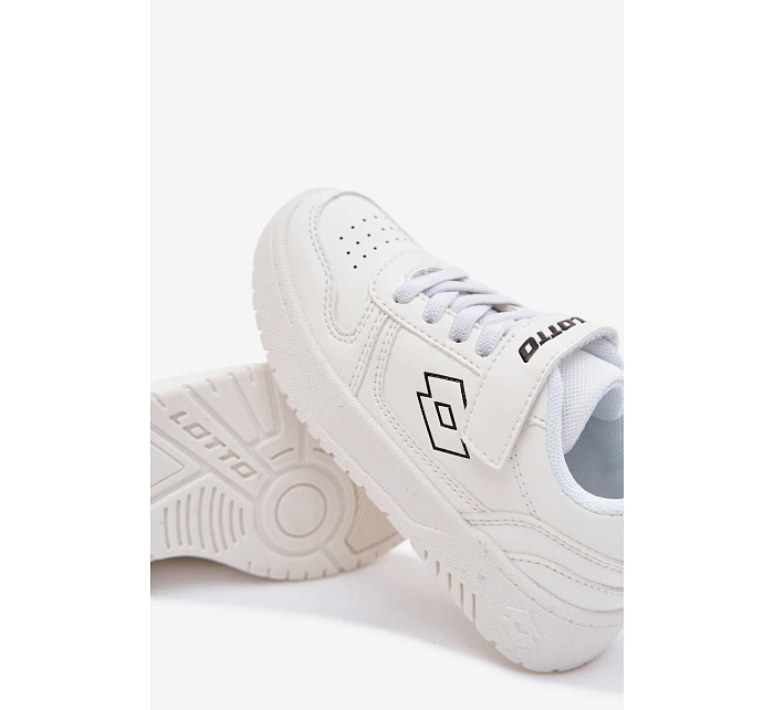 Dětské tenisky na suchý zip Bílé model 22101607 - Big Star Shoes Dětské tenisky na suchý zip Bílé model 22101607 - Big Star Shoes