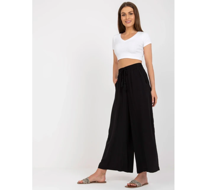 Kalhoty D73781M62237A černé