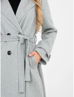 Płaszcz IT PL model 22002696 szary - FPrice Płaszcz IT PL model 22002696 szary - FPrice