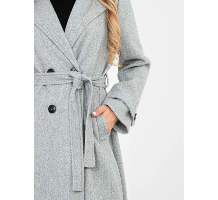 Płaszcz IT PL model 22002696 szary - FPrice Płaszcz IT PL model 22002696 szary - FPrice