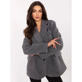 Kabát IT EN FL7696.16 tmavě šedý