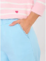 Spodnie IT SP model 21914617 jasny niebieski - FPrice Spodnie IT SP model 21914617 jasny niebieski - FPrice