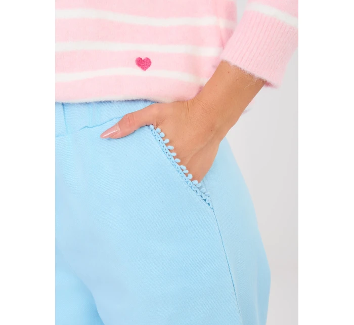 Spodnie IT SP model 21914617 jasny niebieski - FPrice Spodnie IT SP model 21914617 jasny niebieski - FPrice