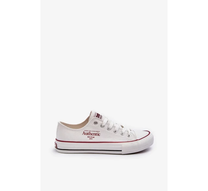 Dámské tenisky Big Star NN274235 Bílé Dámské tenisky Big Star NN274235 Bílé