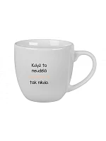Personalizovaný keramický hrníček 400 ml - když to nezvládne … tak nikdo Personalizovaný keramický hrníček 400 ml - když to nezvládne … tak nikdo