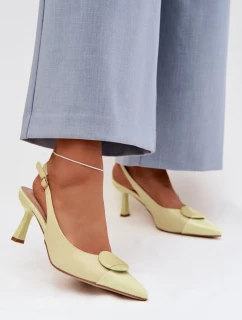 Sandály na podpatku  model 225218 Step in style