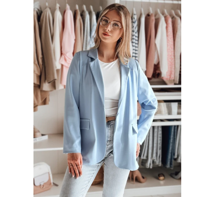 Dámská oversize bunda RESIDAL modrá FashionStreet PY0121 Dámská oversize bunda RESIDAL modrá FashionStreet PY0121