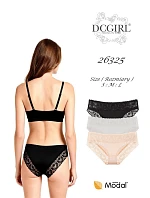 Kalhotky DC Girl 26325 A2, balení, velikosti S–L Kalhotky DC Girl 26325 A2, balení, velikosti S–L