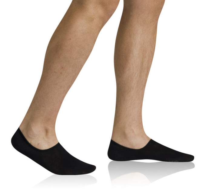 Unisex ponožky invisible BAMBUS SNEAKER SOCKS - BELLINDA - černá