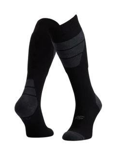 Dámské lyžařské ponožky 4F FNK F239 deep black 4FWMM00UFSOF239 20S dámské