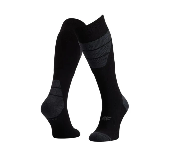 Dámské lyžařské ponožky 4F FNK F239 deep black 4FWMM00UFSOF239 20S dámské Dámské lyžařské ponožky 4F FNK F239 deep black 4FWMM00UFSOF239 20S dámské
