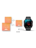 Černý silikonový řemínek model 21805561 - VELTORI