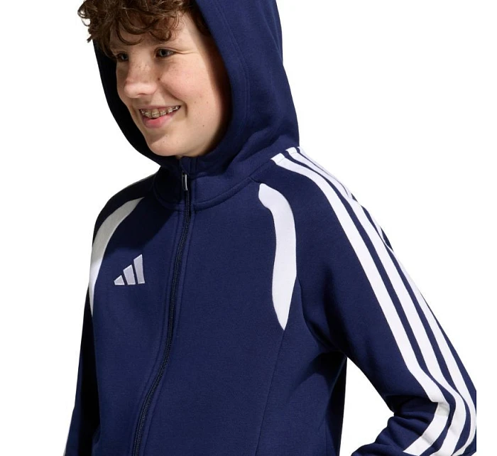 Dětská mikina Tiro 26 League Sweat Full Zip Hoodie navy blue model 22060314 - ADIDAS
