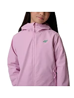 Dětská bunda 4F U0959 světle fialová 4FJWSS26TTJAU0959 52S