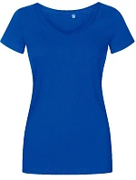 Promodoro 1525 Dámské tričko X.O s výstřihem do V 40.1525 azure blue Promodoro 1525 Dámské tričko X.O s výstřihem do V 40.1525 azure blue