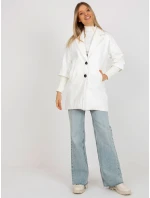 Dámský kabát TW CZ BI 2021799.51 ecru - FPrice